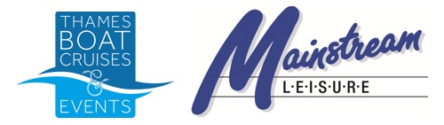 thames boat cruises and mainstream leisure logos